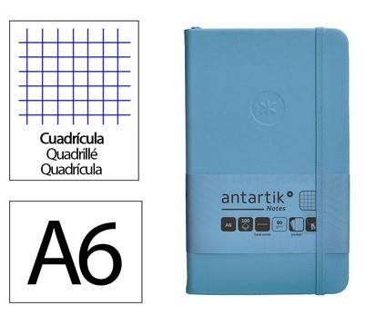 LLIBRETA A6 ANTARTIK QUADRICULA TT 100F 80 GR BLAU CLAR | 8423473080393 | 170160 | Llibreria La Gralla | Librería online de Granollers
