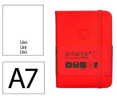 LLIBRETA A7 ANTARTIK LLIS 100F TD 80 GR VERMELL | 8423473078802 | 170003 | Llibreria La Gralla | Librería online de Granollers