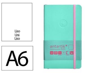 LLIBRETA A6 ANTARTIK LLIS 100F TT 80 GR TURQUESA ROSA | 8423473080652 | 170186 | Llibreria La Gralla | Llibreria online de Granollers