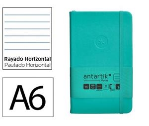 LLIBRETA A6 ANTARTIK RATLLES TT 100F 80 GR GRIS TURQUESA | 8423473080591 | 170180 | Llibreria La Gralla | Llibreria online de Granollers