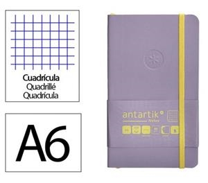 LLIBRETA A6 ANTARTIK QUADRICULA TT 100F 80 GR LILA GROC | 8423473080744 | 170195 | Llibreria La Gralla | Llibreria online de Granollers