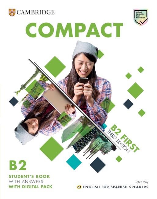 COMPACT FIRST STUDENT'S BOOK WITH ANSWERS ENGLISH FOR SPANISH SPEAKERS | 9788413220840 | MAY, PETER | Llibreria La Gralla | Librería online de Granollers
