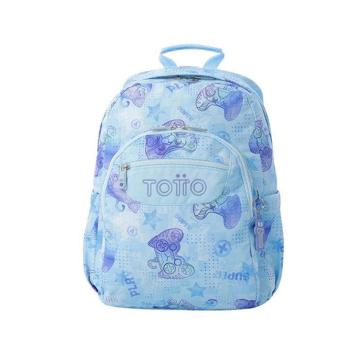 MOTXILLA TOTTO ACUARELES POLAR | 7704758897129 | MA04ECO21-2516N-1FY | Llibreria La Gralla | Librería online de Granollers