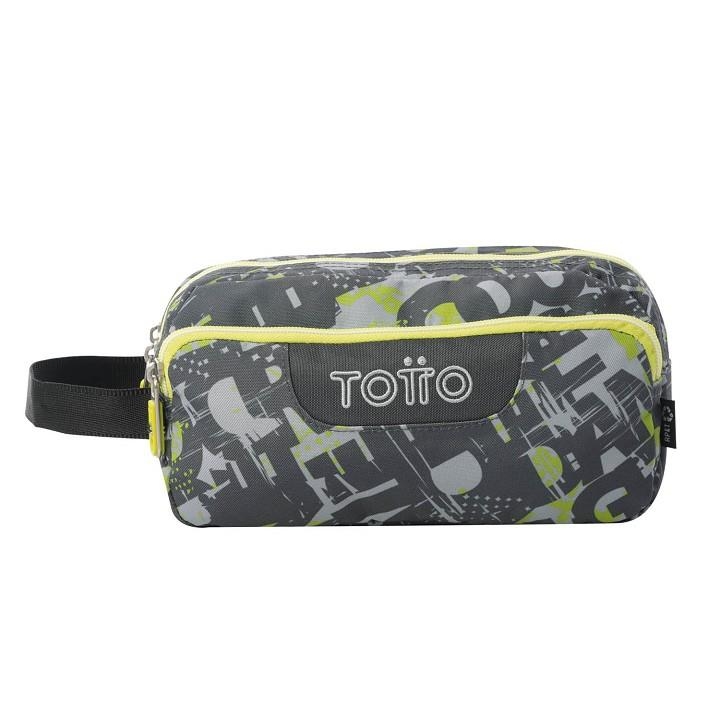 PORTATOT TOTTO 3 COSSOS TEXGRUNGE LLETRES GROC | 7704758117654 | AC52ECO009-2516Z-7YJ | Llibreria La Gralla | Librería online de Granollers