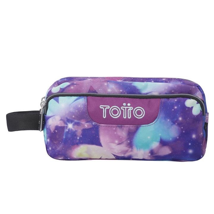 PORTATOT TOTTO 3 COSSOS PAPALLONA LILA | 7704758982054 | AC52ECO009-2511Z-5Q6 | Llibreria La Gralla | Librería online de Granollers