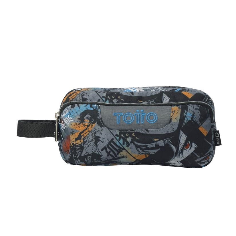 PORTATOT TOTTO 3 COSSOS GRAFITI GRIS | 7704758117678 | AC52ECO009-2516Z-7YL | Llibreria La Gralla | Librería online de Granollers