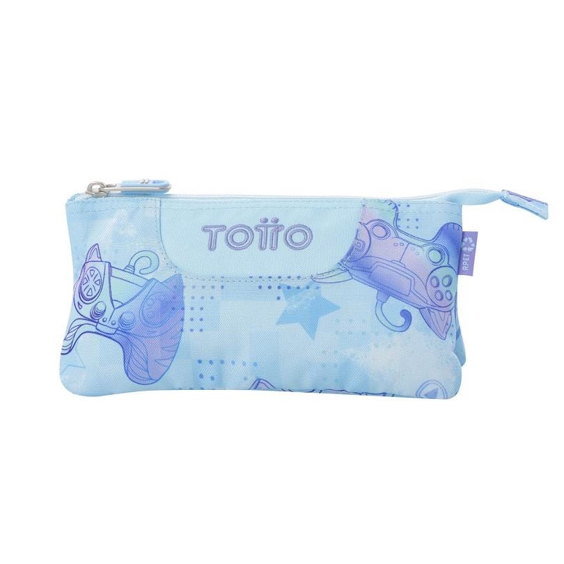 PORTATOT TOTTO 3 COSSOS BLAU JOC | 7704758117715 | AC52ECO012-2516Z-1FY | Llibreria La Gralla | Librería online de Granollers