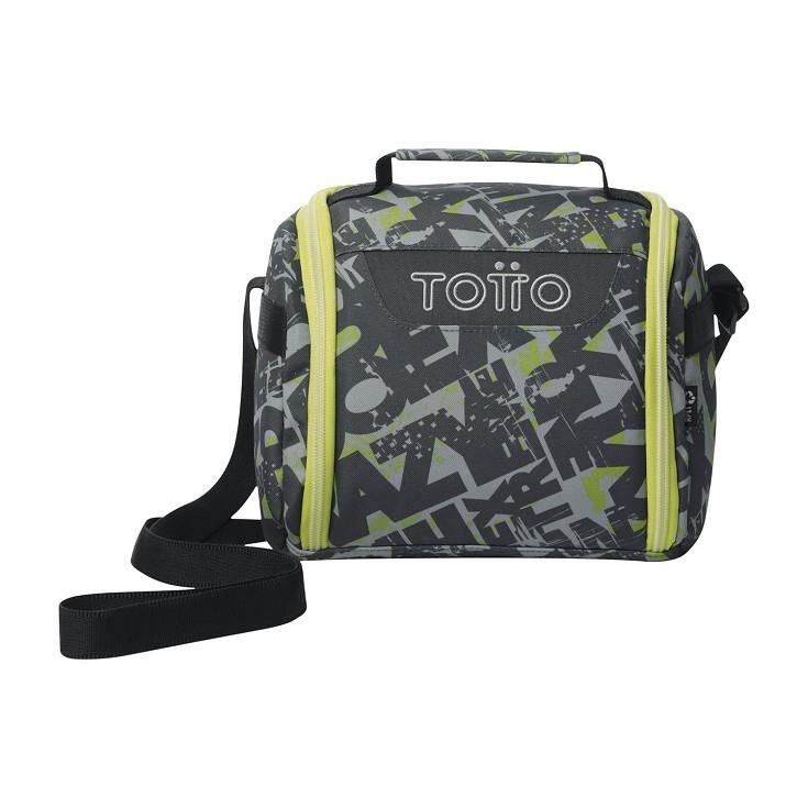 BOSSA ISOTERMICA TOTTO GRIS LLETRES | 7704758118521 | AC61ECO007-2516Z-7YJ | Llibreria La Gralla | Llibreria online de Granollers