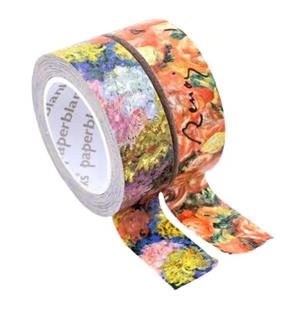 WASHI TAPE PAPERBLANKS MONET'S CHRYSANTHEMUMS & RENOIR | 9781439799574 | PB PA9957-4 | Llibreria La Gralla | Llibreria online de Granollers