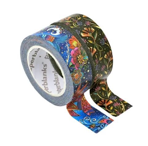 WASHI TAPE PAPERBLANKS CELESTIAL MAGIC & WILD FLOWERS | 9781439799611 | PB PA9961-1 | Llibreria La Gralla | Librería online de Granollers