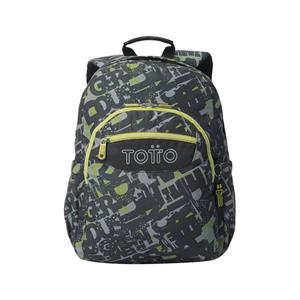 MOTXILLA TOTTO ACUARELES GRIS LLETRES | 7704758935852 | MA04ECO021-2516N-7YJ | Llibreria La Gralla | Llibreria online de Granollers