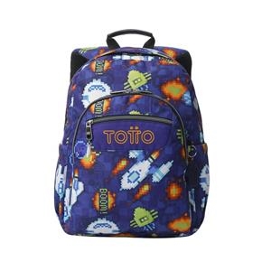 MOTXILLA TOTTO ACUARELES PIXEL | 7704758969130 | MA04ECO021-2516N-8FK | Llibreria La Gralla | Llibreria online de Granollers