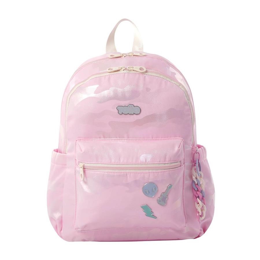 MOTXILLA TOTTO MAJESTIC ROSEATE SPOONBILL | 7704758343107 | MJ04MJT002-2510-P3UM | Llibreria La Gralla | Llibreria online de Granollers