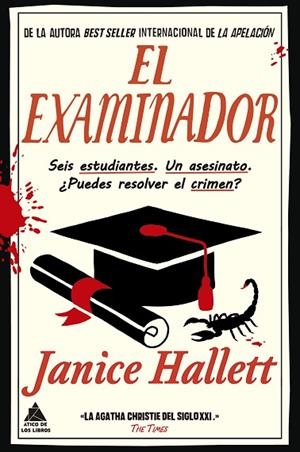 EXAMINADOR, EL | 9788419703897 | HALLETT, JANICE | Llibreria La Gralla | Librería online de Granollers