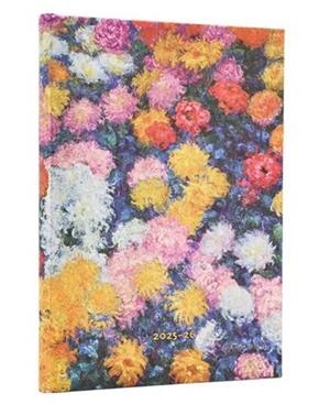AGENDA 18 MESOS 2025-2026 PAPERBLANKS CRISANTEMS DE MONET SVH | 9780349712413 | PB DS1241-3 | Llibreria La Gralla | Llibreria online de Granollers