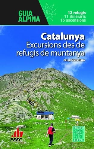 EXCURSIONS DES DE REFUGIS DE MUNTANYA CATALUNYA | 9788470111631 | LLUSÀ ROCA, JOSEP | Llibreria La Gralla | Llibreria online de Granollers