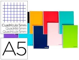 LLIBRETA A5 LIDERPAPEL QUADRICULA ESPIRAL 4 MM 75GR | 8423473107977 | 172240 | Llibreria La Gralla | Librería online de Granollers