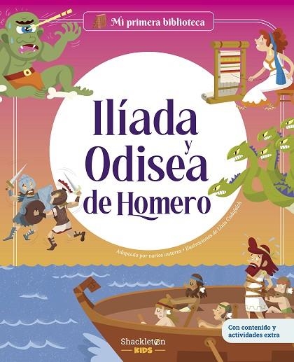 ILÍADA Y ODISEA DE HOMERO | 9788413615363 | SOLÉ, JORDI / CAVALLONE, MARIA CECILIA / CADAFALCH I PLADEVALL, LLUÍS / HOMERO | Llibreria La Gralla | Librería online de Granollers