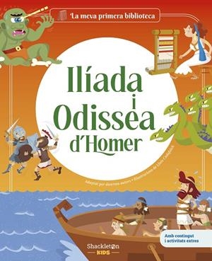 ILÍADA I ODISSEA D'HOMER | 9788413615370 | SOLÉ, JORDI / CAVALLONE, MARIA CECILIA / CADAFALCH I PLADEVALL, LLUÍS / HOMERO | Llibreria La Gralla | Librería online de Granollers