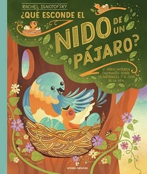 QUÉ ESCONDE EL NIDO DE UN PÁJARO? | 9788419158970 | IGNOTOFSKY, RACHEL | Llibreria La Gralla | Librería online de Granollers
