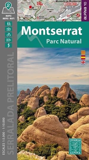 MONTSERRAT. MAPA ALPINA | 9788470111624 | Llibreria La Gralla | Llibreria online de Granollers