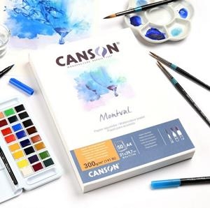 BLOC MONTVAL CANSON A4 GRA FI 300 GR 50F | 3148950121448 | C518408007 | Llibreria La Gralla | Llibreria online de Granollers