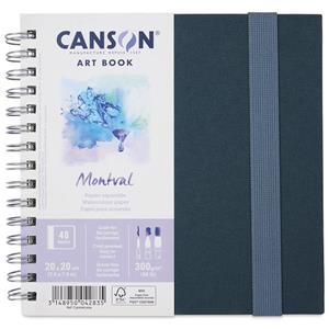 BLOC MONTVAL CANSON 20X20 GRA FI 300 GR 48F | 3148950042835 | C31200L004 | Llibreria La Gralla | Librería online de Granollers
