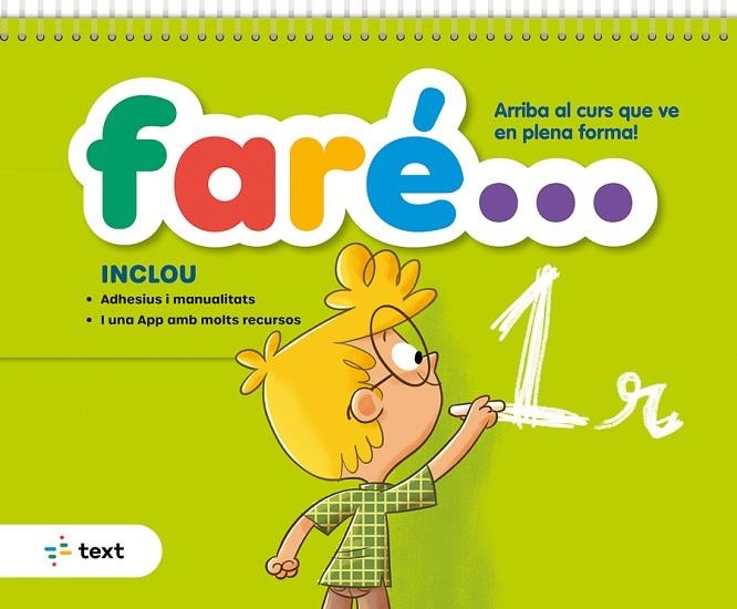 FARÉ 1R | 9788441235663 | FARRÉ PARÍS, ÀNGELS | Llibreria La Gralla | Librería online de Granollers