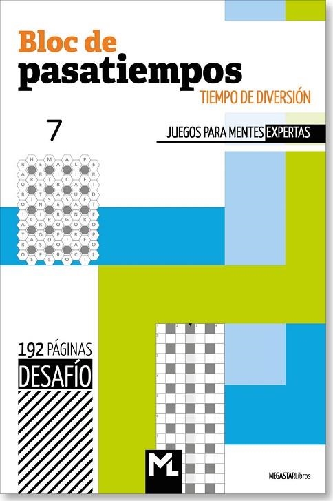 BLOC DE PASATIEMPOS 7 | 9789493361362 | AA.VV. | Llibreria La Gralla | Llibreria online de Granollers