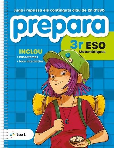 PREPARA 3R ESO MATEMÀTIQUES | 9788441235847 | DÍEZ SARDÀ, LLUÍS/ MARTORELL I SABATÉ, EDUARD/ MIQUEL I RIGUAL, JOAN | Llibreria La Gralla | Llibreria online de Granollers