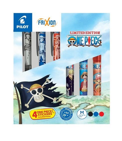 PACK ROLLER FRIXION 07 ONE PIECE 6 UNITATS | 3131910449577 | NOP56 | Llibreria La Gralla | Llibreria online de Granollers