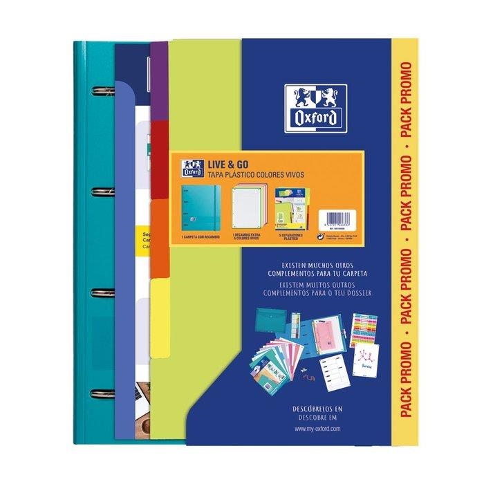PACK CARPETA OXFORD EUROPEANBINDER 40 MM RECANVI SEPARADOS | 8427291066386 | 400194690 | Llibreria La Gralla | Llibreria online de Granollers