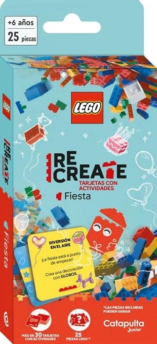 LEGO RECREATE. FIESTA | 9788419987563 | AA.VV. | Llibreria La Gralla | Llibreria online de Granollers