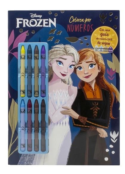 FROZEN. COLOREA POR NÚMEROS CON CERAS | 9788410029576 | VVAA | Llibreria La Gralla | Llibreria online de Granollers