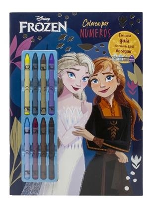 FROZEN. COLOREA POR NÚMEROS CON CERAS | 9788410029576 | VVAA | Llibreria La Gralla | Librería online de Granollers