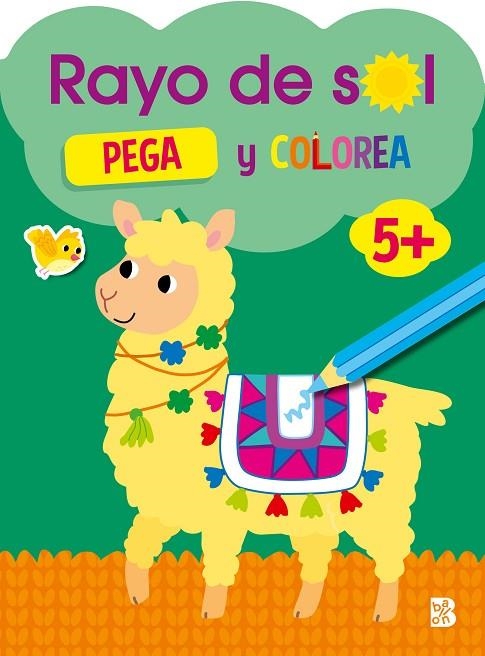 RAYO DE SOL +5 PEGA Y COLOREA | 9789403240916 | VVAA | Llibreria La Gralla | Llibreria online de Granollers