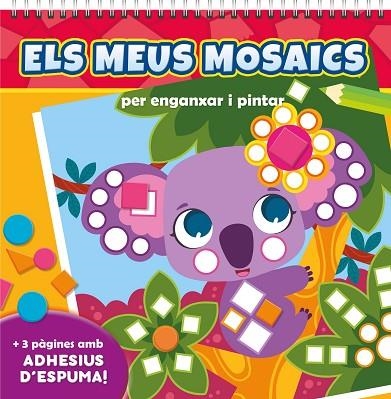 MEUS MOSAICS PER ENGANXAR I PINTAR, ELS ANIMALS SALVATGES | 9788410515246 | VV.AA. | Llibreria La Gralla | Llibreria online de Granollers