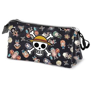 PORTATODO SKULL ONE PIECE TRIPLE | 8445118069136 | BANPRESTO | Llibreria La Gralla | Llibreria online de Granollers