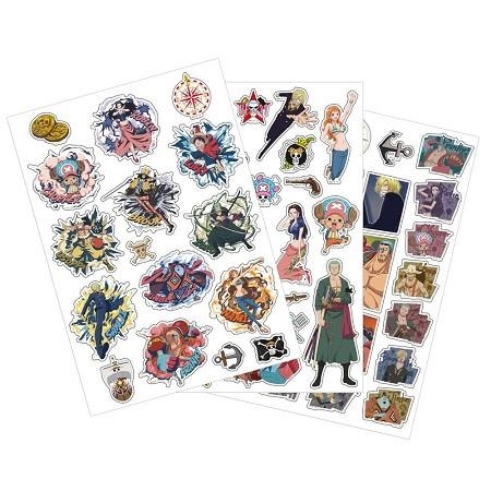 SET PEGATINAS REMOVIBLES ONE PIECE | 8435507889537 | BANPRESTO | Llibreria La Gralla | Librería online de Granollers