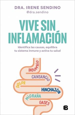 VIVE SIN INFLAMACIÓN | 9788466679541 | SENDINO (@DRA.SENDINO), DRA. IRENE | Llibreria La Gralla | Librería online de Granollers