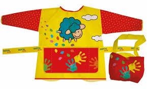 DAVANTAL GIOTTO BE BE MANIGUES 2-5 ANYS | 8000825044465 | F475100 | Llibreria La Gralla | Llibreria online de Granollers