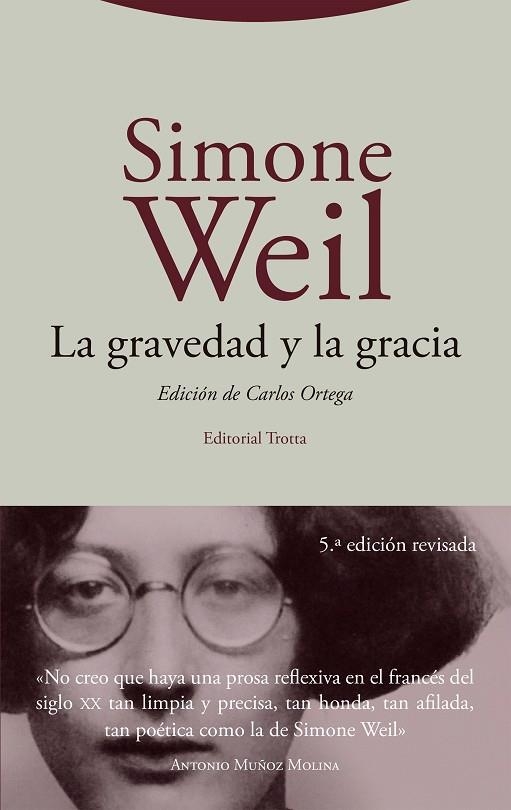 GRAVEDAD Y LA GRACIA, LA | 9788413642574 | WEIL, SIMONE | Llibreria La Gralla | Librería online de Granollers