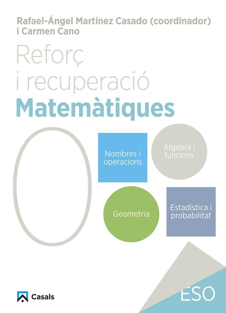 REFORÇ I RECUPERACIÓ. MATEMÀTIQUES 0 | 9788421882979 | CANO, CARMEN | Llibreria La Gralla | Llibreria online de Granollers