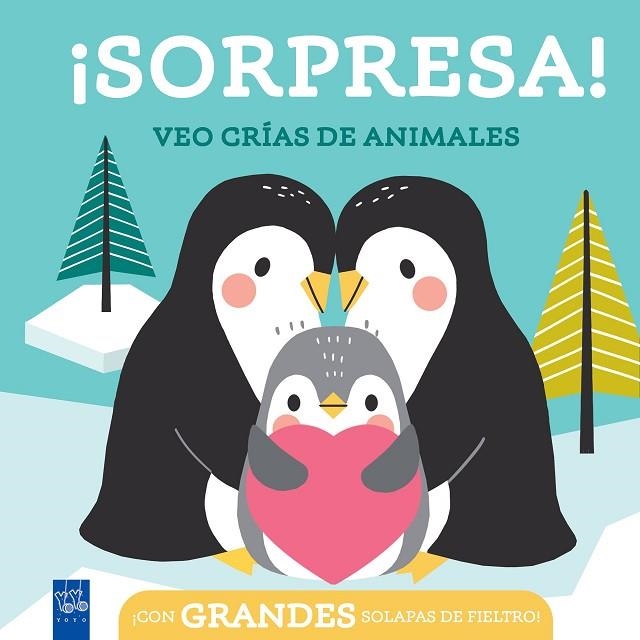 ¡SORPRESA! VEO CRÍAS DE ANIMALES | 9788408296829 | YOYO | Llibreria La Gralla | Librería online de Granollers