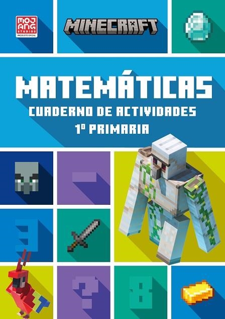 CUADERNO DE ACTIVIDADES, MATEMÁTICAS 1.º PRIMARIA MINECRAFT OFICIAL: | 9788419802811 | VVAA | Llibreria La Gralla | Llibreria online de Granollers
