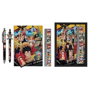 ESTUCHE PAPELERIA ONE PIECE 5 PIEZAS | 8435507889476 | KIDS LICENSING | Llibreria La Gralla | Librería online de Granollers