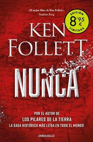 NUNCA  (BOLSILLO EDICIÓN LIMITADA) | 9788466381413 | FOLLETT, KEN | Llibreria La Gralla | Llibreria online de Granollers