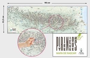 PIRINEOS - MAPA DE RASCAR | 9788470111716 | AA.VV. | Llibreria La Gralla | Llibreria online de Granollers