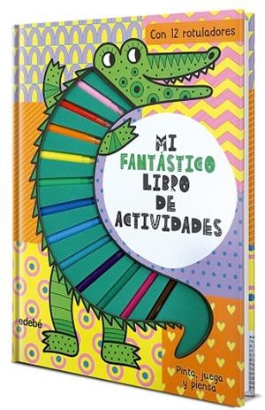 MI FANTÁSTICO LIBRO DE ACTIVIDADES. COCODRILO | 9788468373638 | AUSTIN, LUCILE / RAZUMOVA, ALENA | Llibreria La Gralla | Librería online de Granollers