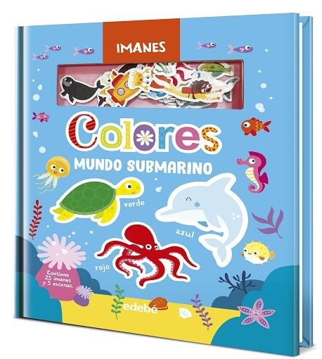 LIBRO DE IMANES: COLORES DEL MUNDO SUBMARINO | 9788468375168 | EQUIPO GEMINI | Llibreria La Gralla | Llibreria online de Granollers